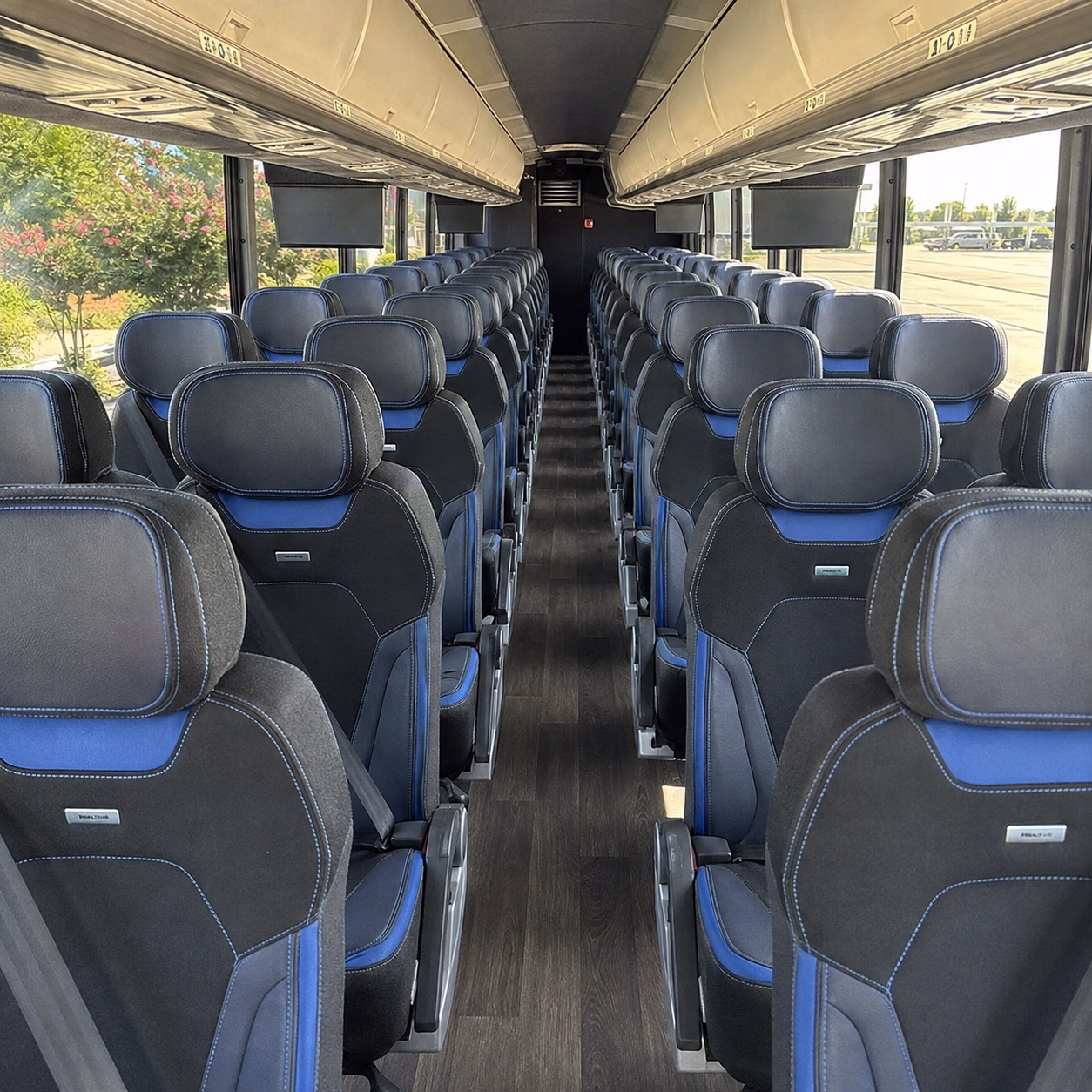 berkeley charter bus interior