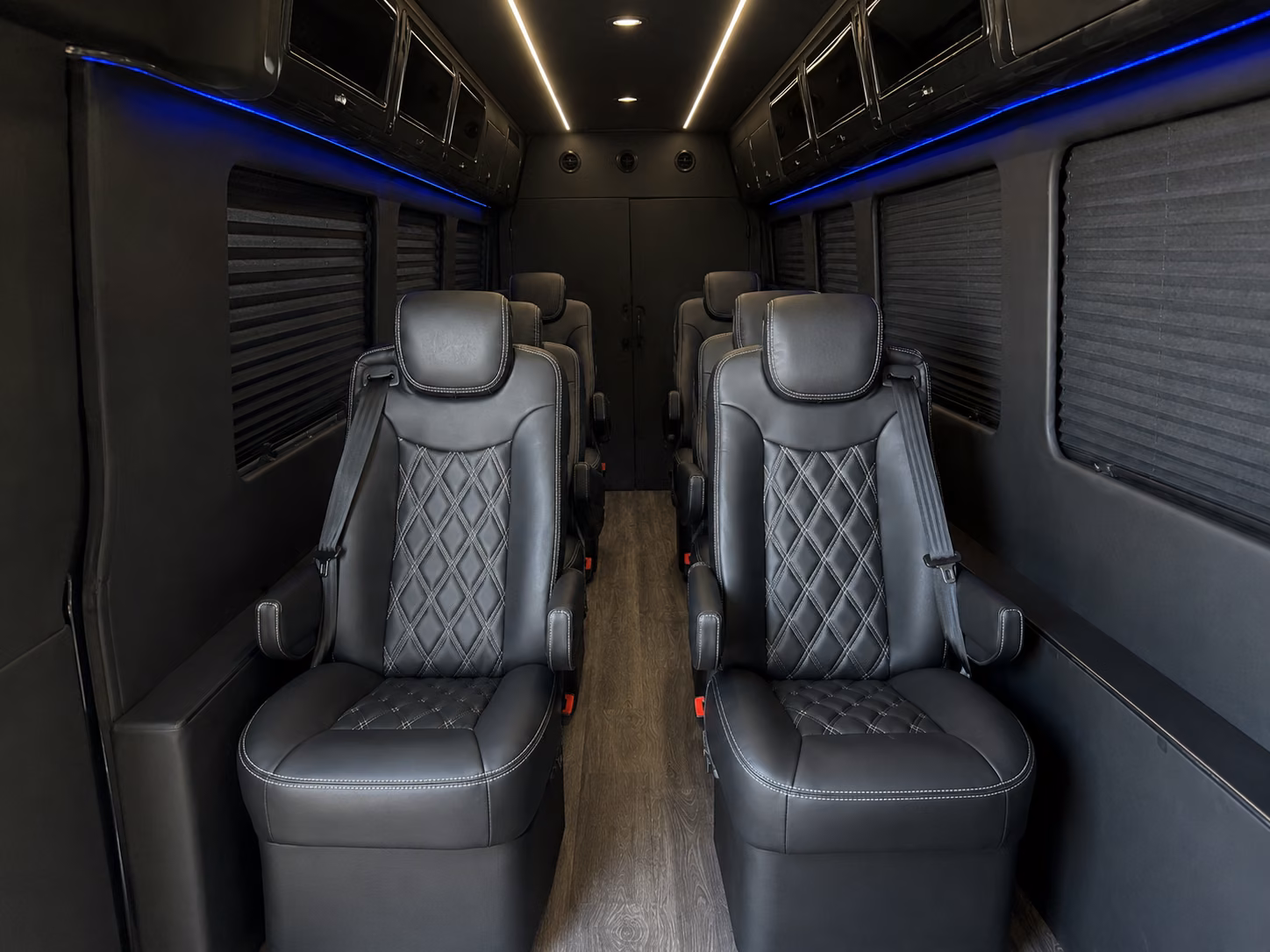 berkeley corporate event transportation onboard seating