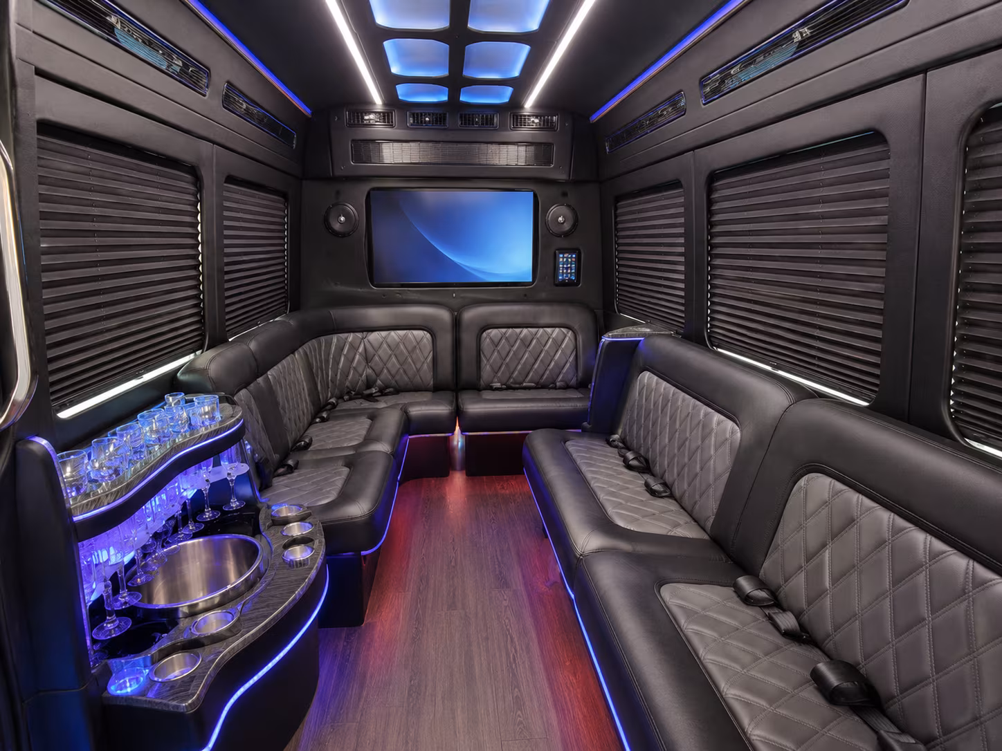 berkeley party bus interior